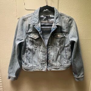 Women’s size XS J.Crew Light Blue Denim Jean Jacket